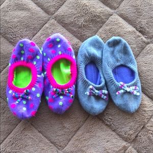 NWOT set of two slippers